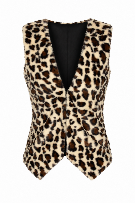 Pluche Vest Animals - Panter - afbeelding 4