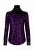 Paillettenblouse Disco Star - Paars - afbeelding 1