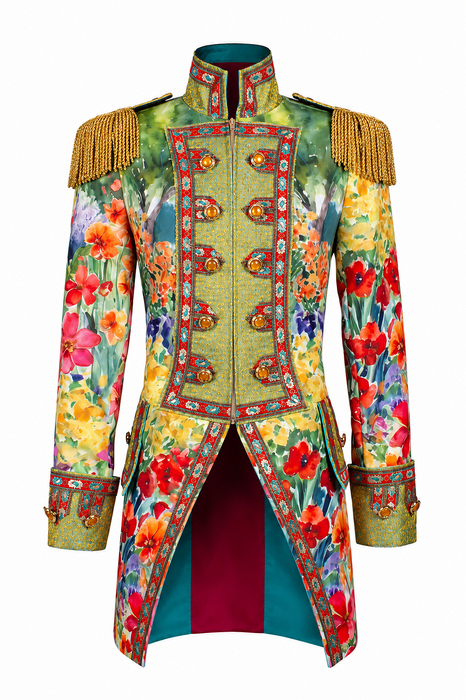 Jas Garden Flowers Dames - Meerkleurig - afbeelding 1