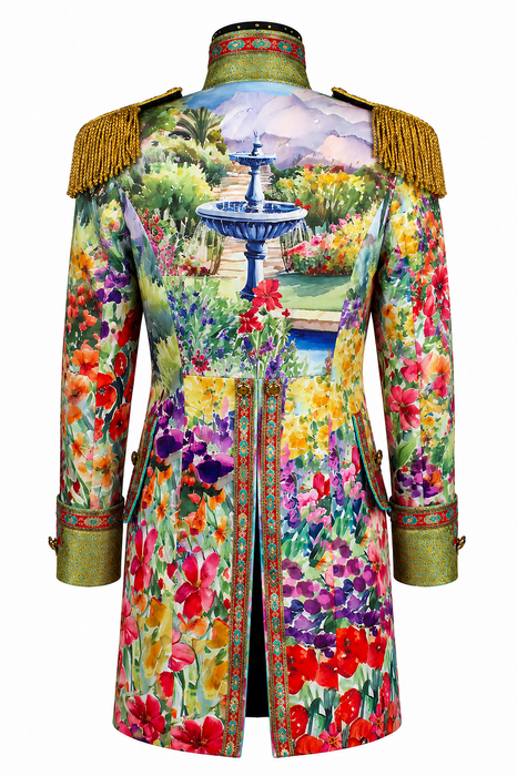 Jas Garden Flowers Dames - Meerkleurig - afbeelding 3