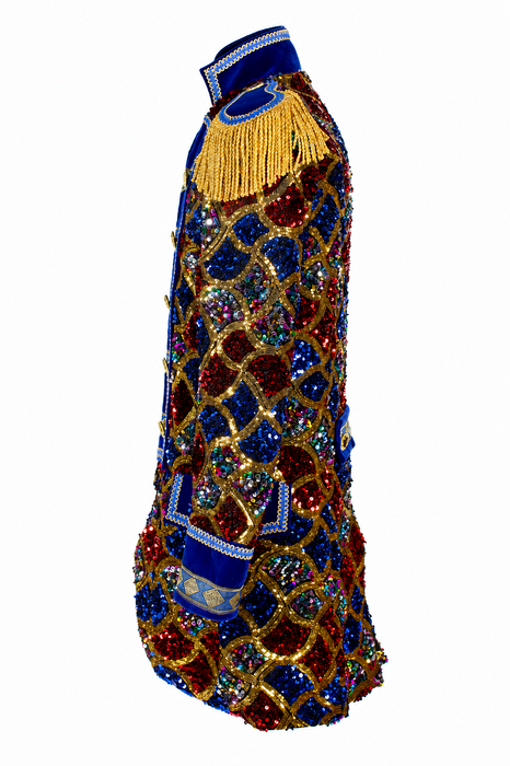 Jas Sequin Wave Dames - Blauw - afbeelding 2