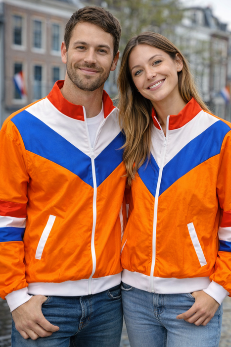 Trainingsjack Holland Oranje unisex