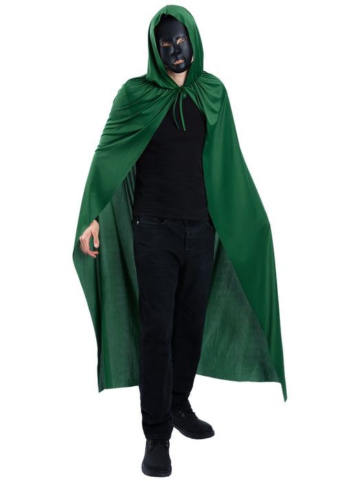 Cape Met Capuchon Groen Unisex