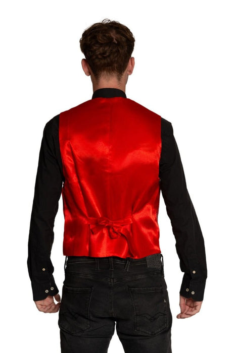 Gilet Pailletten met strik Basic