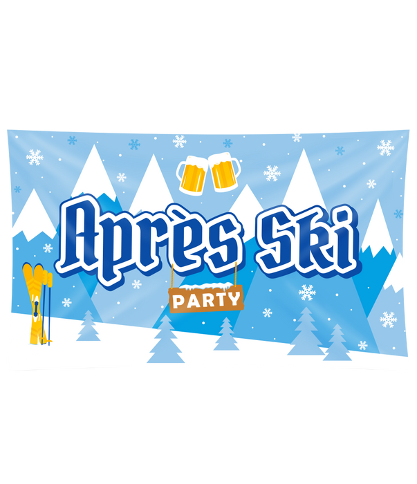 Gevelvlag Apres Ski Party 90x150cm