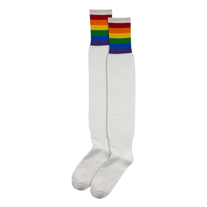 Apollo cheerleader sokken regenboog
