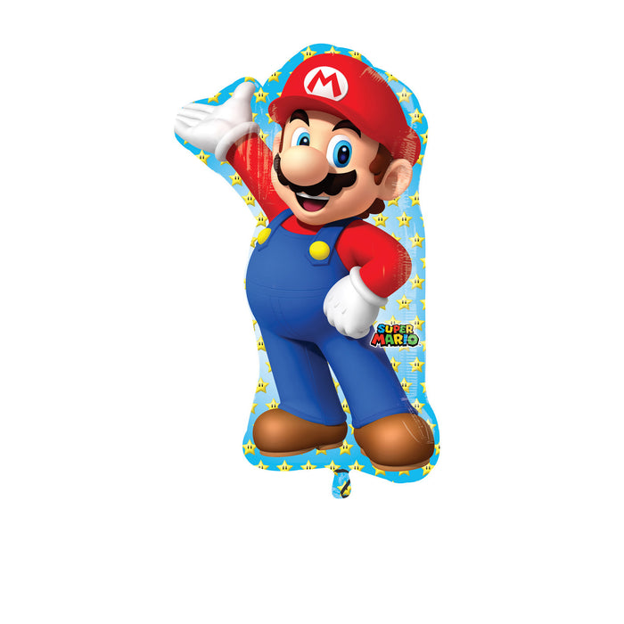 Folieballon SuperShape Super Mario