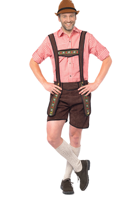 Lederhose Johann kort