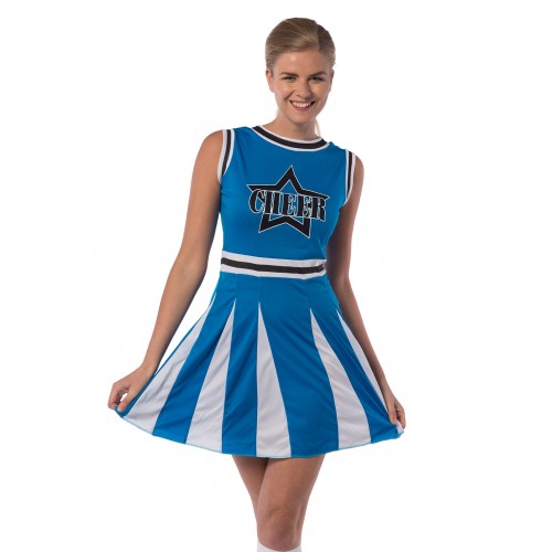 Cheerleader kostuum Blauwe Ster