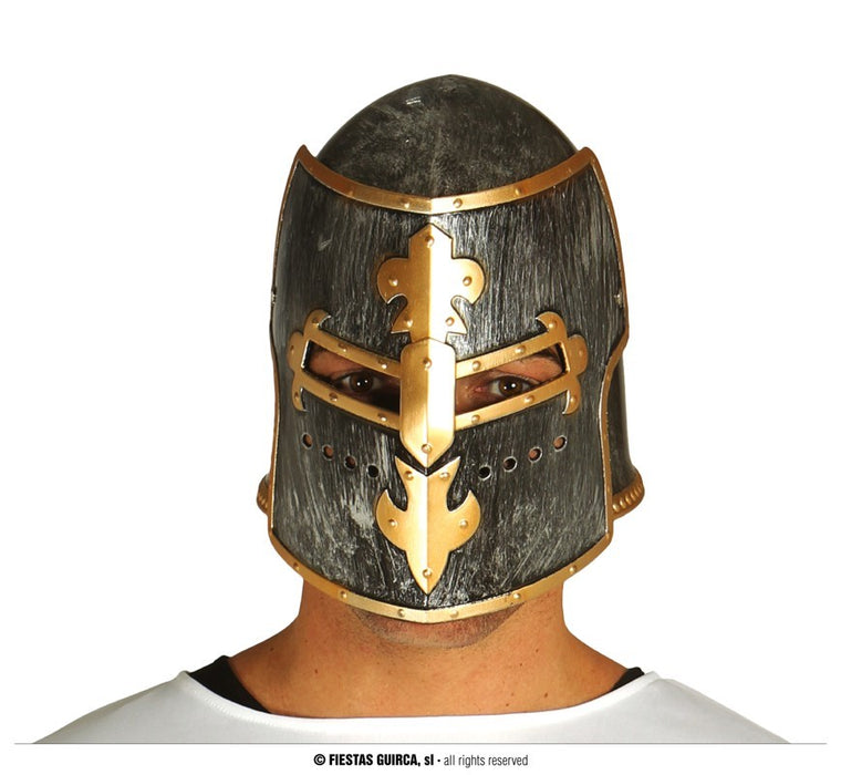 Middeleeuwse ridder helm