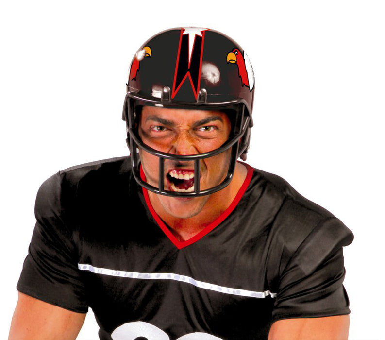 Helm american football zwart