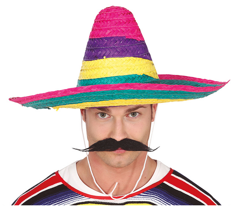 Mexicaanse sombrero Multi colour