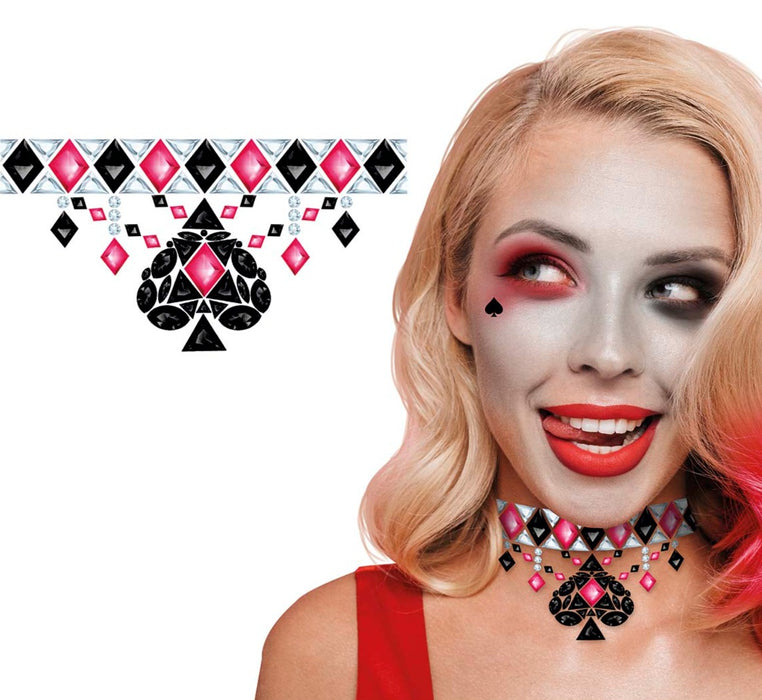 Harley Quinn hals jewels