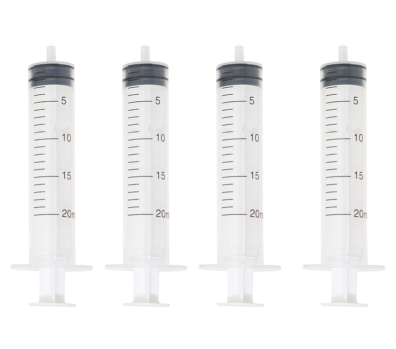 Set van 4 injectie spuitjes