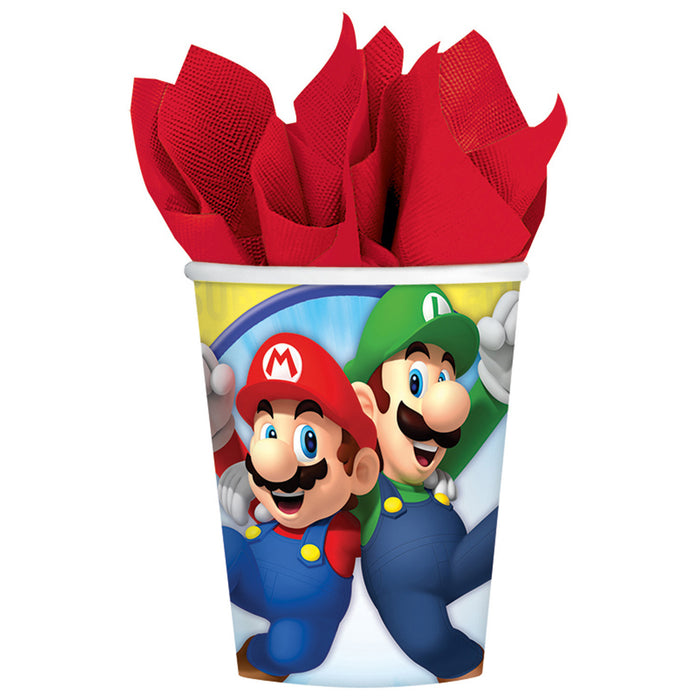 Papieren bekertjes Super Mario