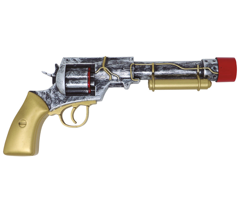 Steampunk revolver 30cm