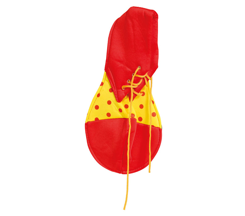 Clowns schoenen rood en geel 36cm