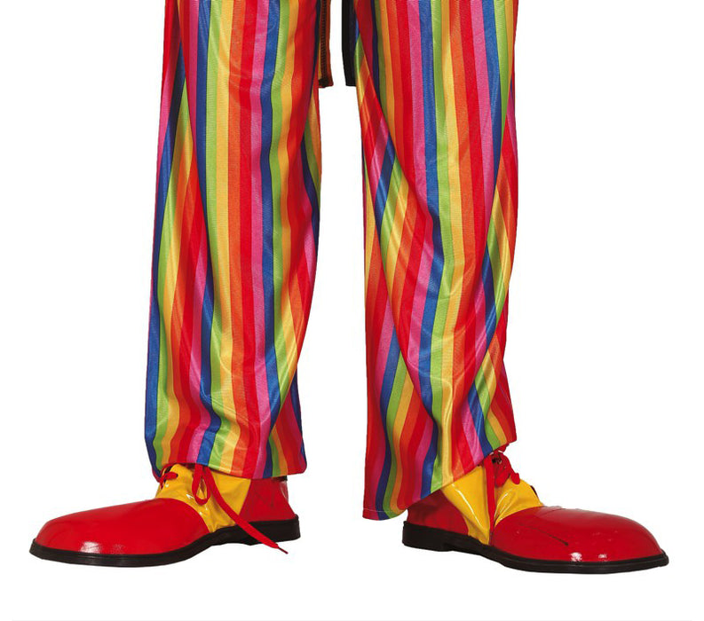 Clownschoenen extra kwaliteit rood en geel