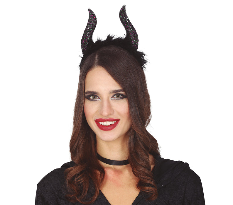 Tiara Maleficent glitter