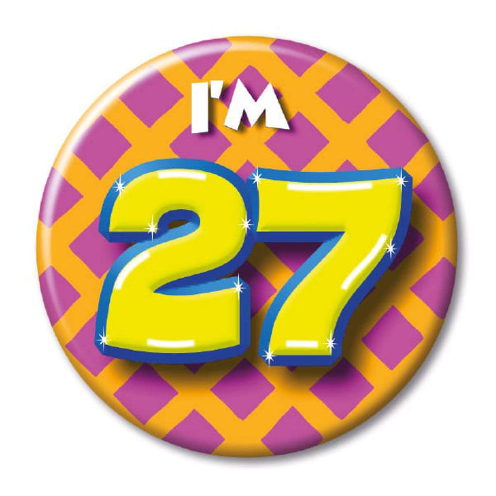 Button klein - i'm 27