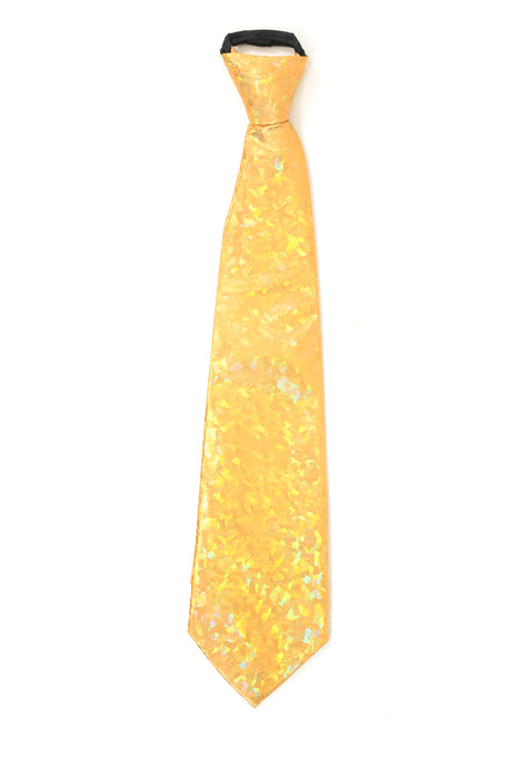 Luxe stropdas satijn holografisch