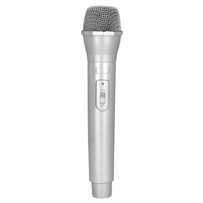 Microfoon zilver 23cm