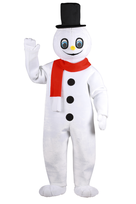 Mascotte kostuum sneeuwpop deluxe
