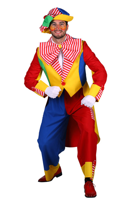 Clown August kostuum heren