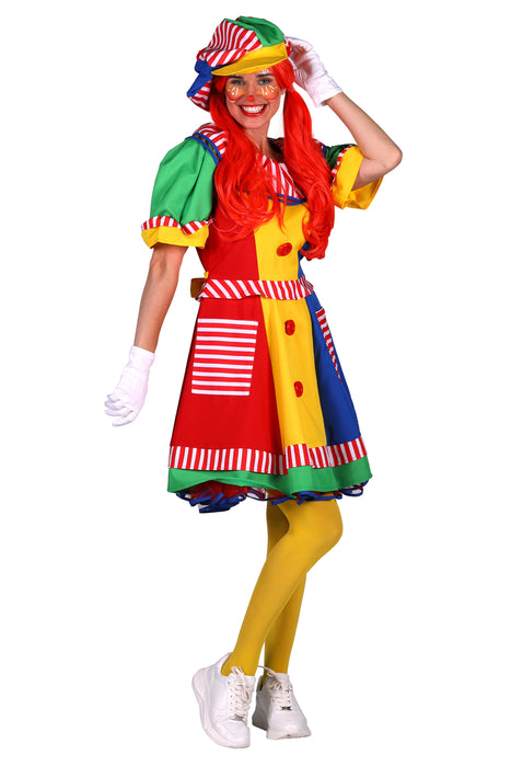 Clown Daffy kostuum dames