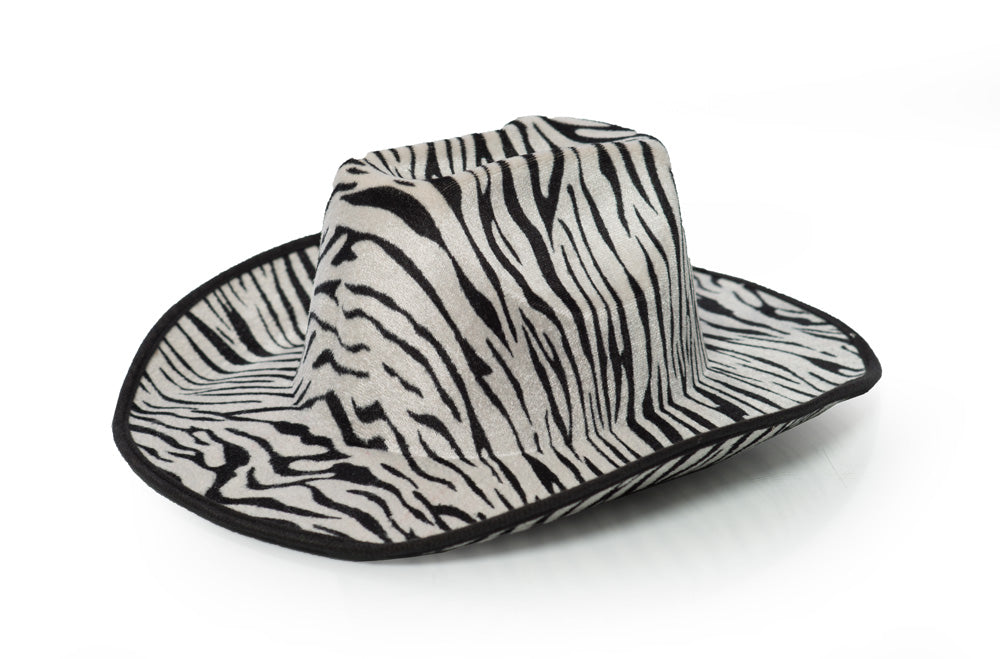 Cowboyhoed Zebra print