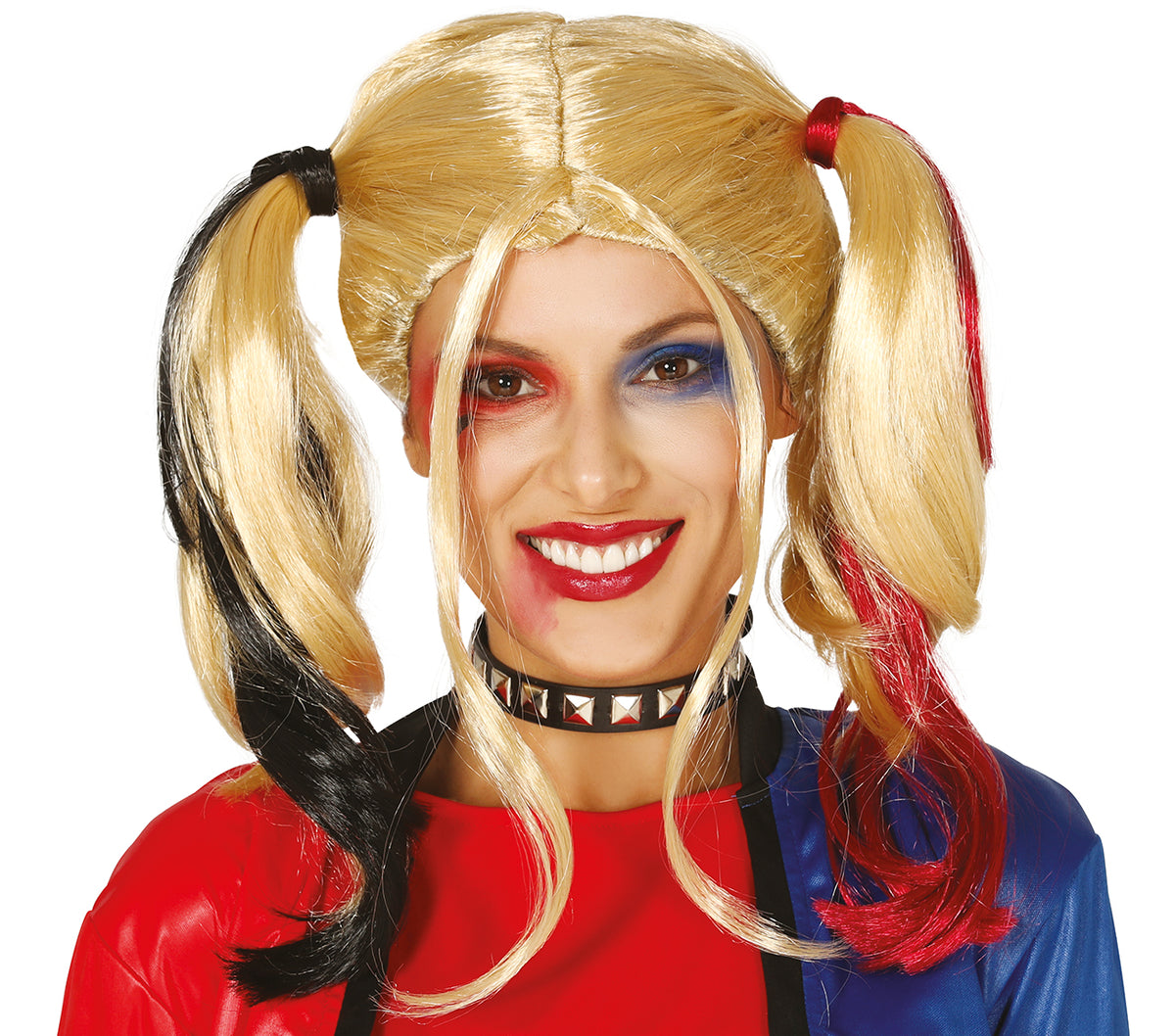 Harley Quinn™ Pruik | De Feestspecialist XXL Harley Quinn™ Pruik | De Feestspecialist XXL