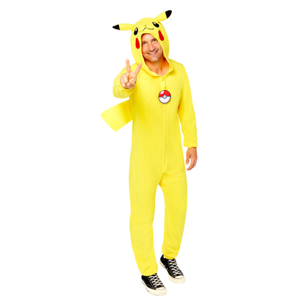Pikachu heren kostuum