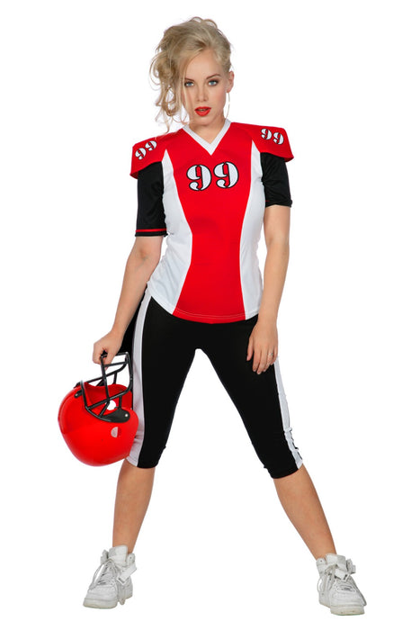 American Football speler kostuum voor dames