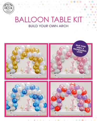 Ballonnenboog kit voor een tafel DIY