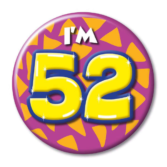 Button klein - i'm 52