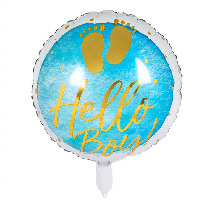 Folieballon Hello Boy - girl 45 cm