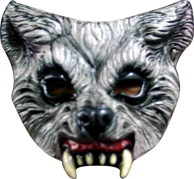 Halve Masker Wolf