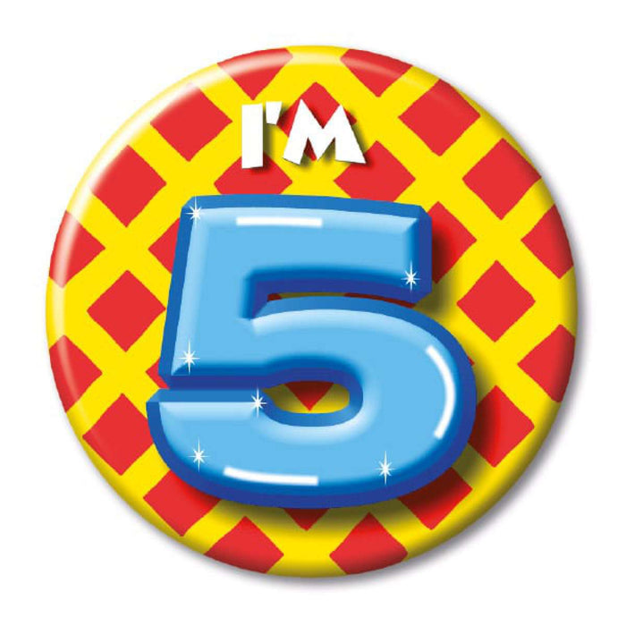 Button klein - i'm 5