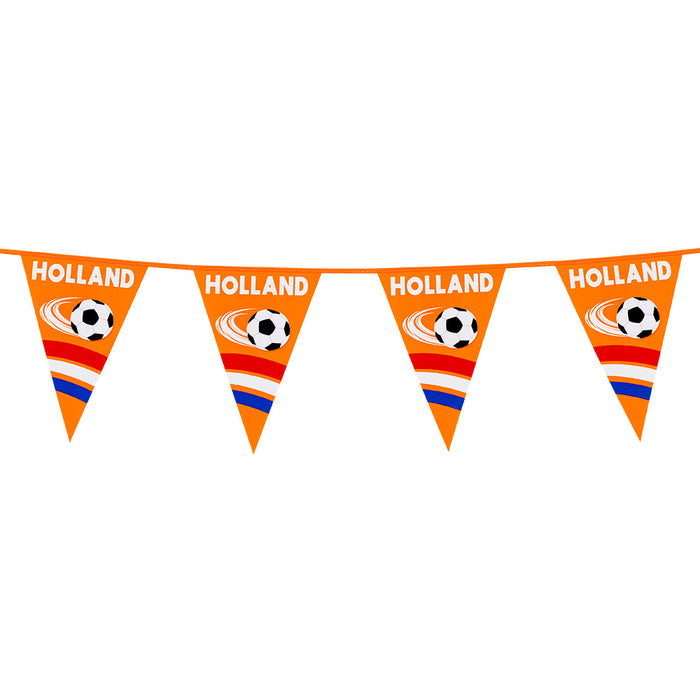 Vlaggenlijn Holland voetbal