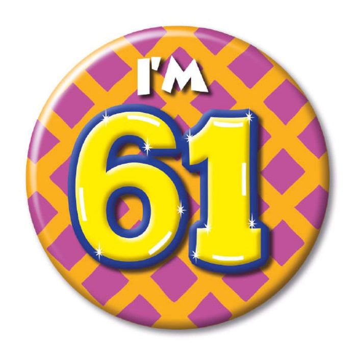 Button klein - i'm 61