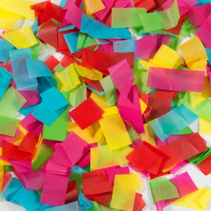Party Popper Mulit kleuren confetti 57cm
