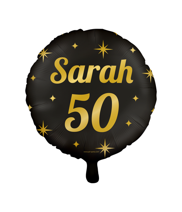 Folieballon classy Sarah 50