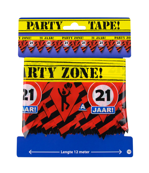 Party Tape - 21 jaar