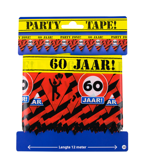 Party Tape - 60 jaar