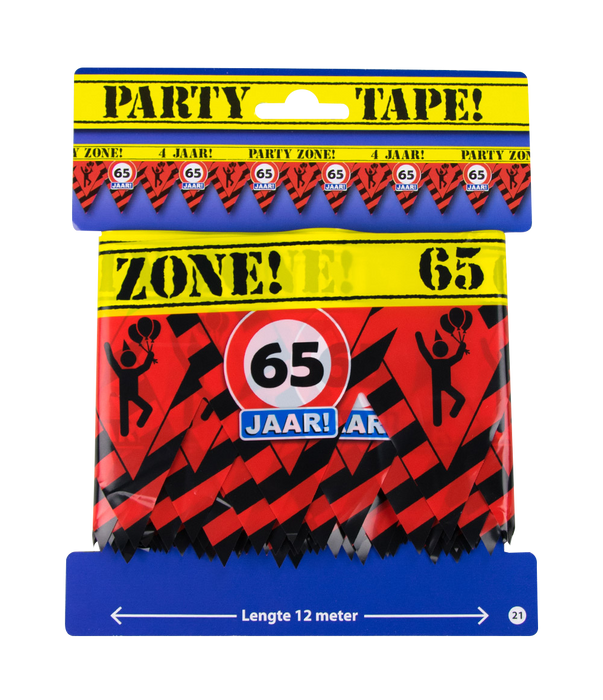 Party Tape - 65 jaar