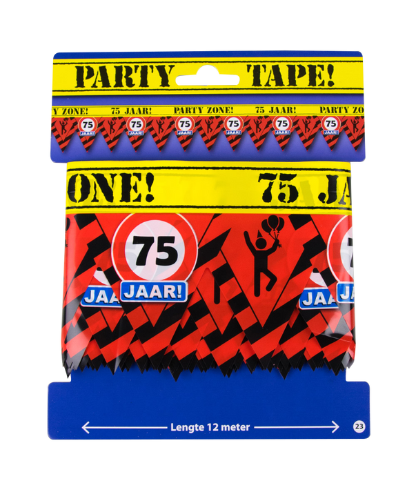 Party Tape - 75 jaar