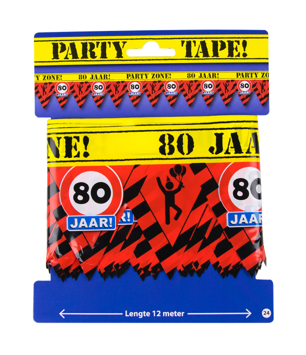 Party Tape - 80 jaar