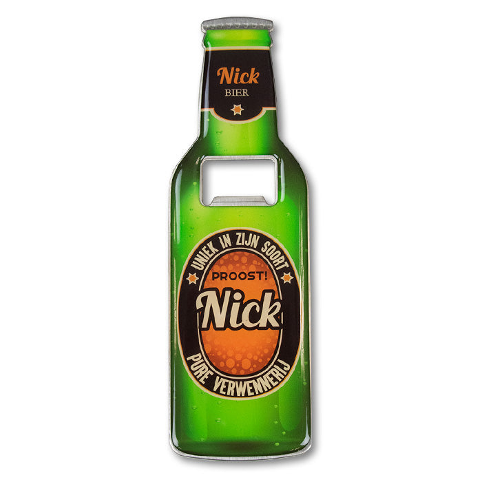 Bieropeners - Nick