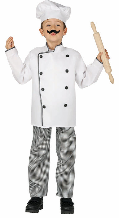 Kleine Chef kok kostuum voor kinderen
