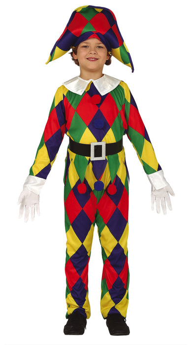 Joker Jester Kostuum voor Kinderen
